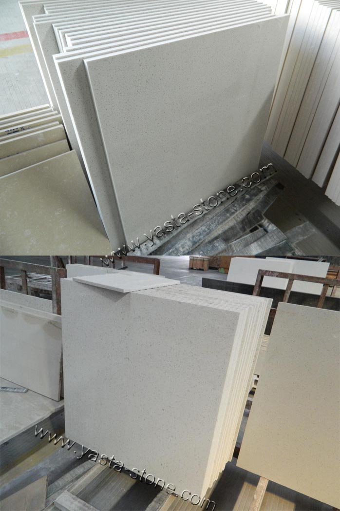 White Quartz Tiles